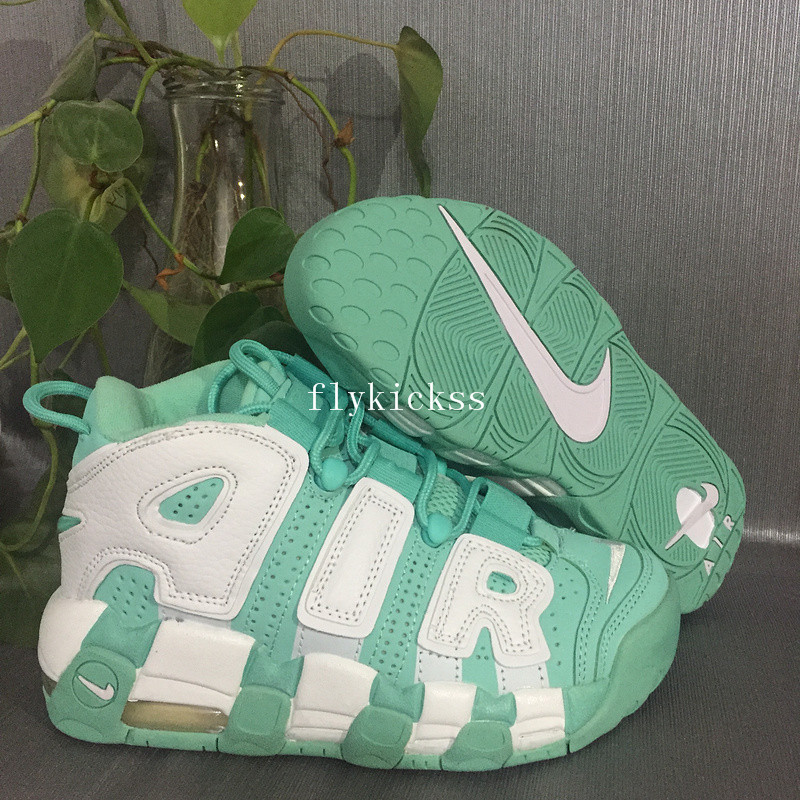 Nike Air More Uptempo Green White